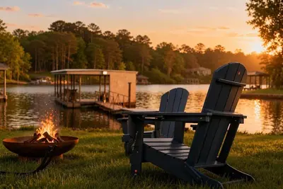 Image de Peaceful 4-bedroom Lake Hamilton Cottage w/ Hot Tub, Fire Pit, Game Room + More