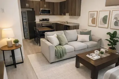 Image de Stylish Basement Suite I Private Entry. Free Parking