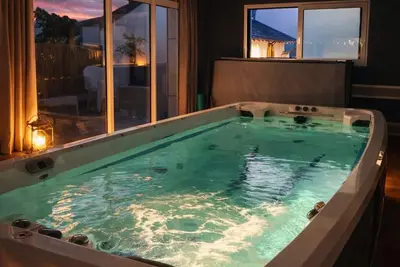 Image de Maison d’exception à Gâvres – Spa de nage couvert chauffé – Plage à pied