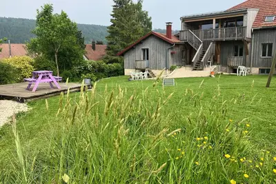 Image de Appartement dans ferme Comtoise\nJeux et équipements enfants