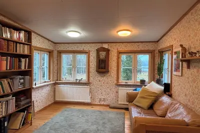 Image de In the middle of the forest, near the lake with sauna