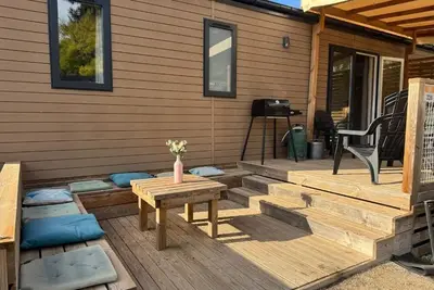 Image de Mobil-Home Premium - 6 pers - Bord de mer - ménage inclus