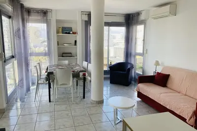Image de Appartement lumineux vue mer, clim - 4 pers.