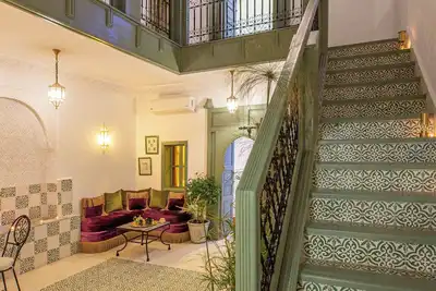 Image de Riad Privé à 5 min de Jemaa El Fna, Terrasse, Wifi