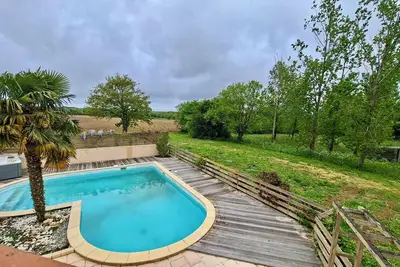 Image de Villa Hauts Du Lac : 15 pers, Piscine, Spa, Pétanque & Lac