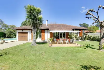Image de Capbreton, maison avec piscine pour 6 personnes