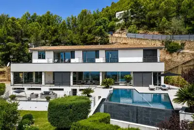 Image de Seaview Villa with Privacy and Spa Close to Palma