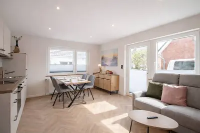 Image de Apartment Inselzeit No. 1 on Borkum - with terrace, Wlan and private parking space
