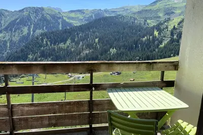 Image de Samoëns 1600 • Studio avec vue imprenable • Skis aux pieds • parking privé