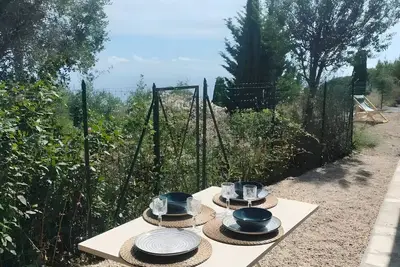 Image de Villa « Casablanca » avec vue sur la mer, Wi-Fi et climatisation