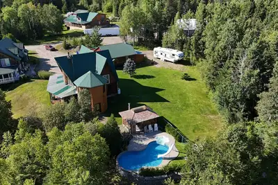 Spa, Piscine et Nature | Chalet rang 3