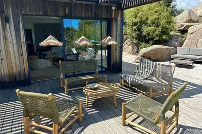 Image de Superbe maison dans un cadre paisible  à Pinarellu (5mn en voiture de la plage)