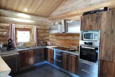 Image de Charming 4 room wooden-log cabin in Formiguères for skiing and hiking