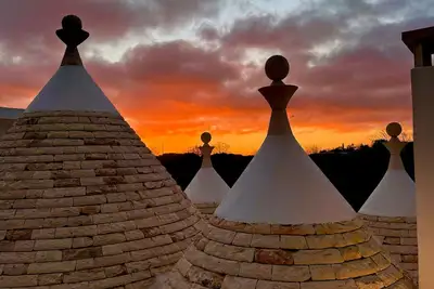 Image de Villa « Trulli San Domenico » avec piscine privée, Wi-Fi et climatisation
