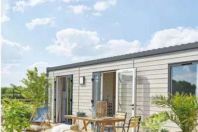 Image de Charmante caravane avec terrasse pour 6
