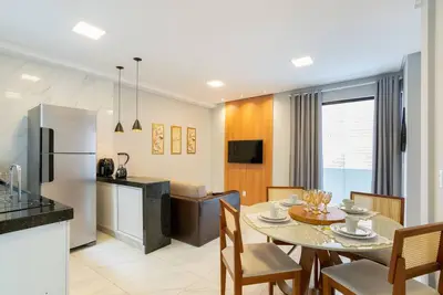 Image de Modern & Comfortable 2-Bedroom Apartment with Suite, Ac, and Bbq - Near Caruaru Shopping