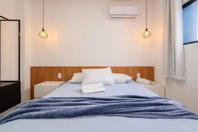 Image de Modern & Comfortable 2-Bedroom Apartment with Suite, Ac, and Bbq - Near Caruaru Shopping