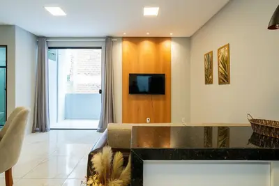 Image de Modern & Comfortable 2-Bedroom Apartment with Suite, Ac, and Bbq - Near Caruaru Shopping