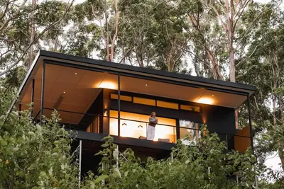 Image de Wild Cabin: Luxury forest retreat, inlet views
