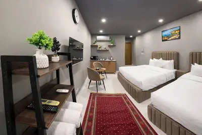 Image de Luxury 1-Bedroom Apartment 5 Minutes to the Islamabad Airport with Ac & WiFi