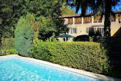Image de Moulin à papier au cœur du Périgord avec piscine privée
