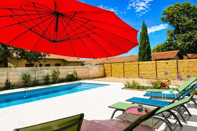Image de Villa familiale avec piscine, terrace, petanque près Hossegor, plages lacs