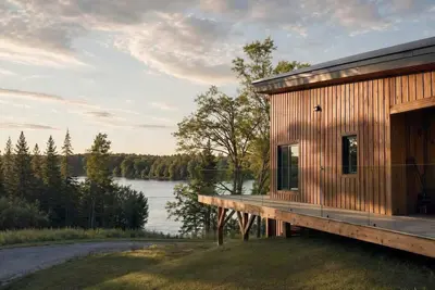 Image de Chalet 2025 sur lac Barron navigable  Spa, quai, 4 ch -14 pers - Laurentides