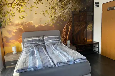 Image de Appartement 'Bassd Scho' avec jardin commun, balcon et Wi-Fi