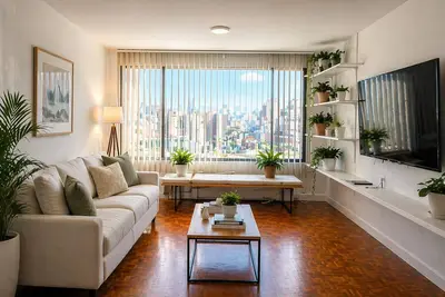 Image de Spacious Family 3br- Walk to Olympic Stadium – Sleeps 6 – Near La Carolina