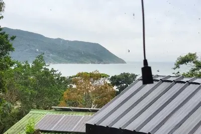 Lizard Chalet with Sea View, beach and nature