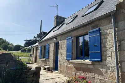 Image de Maison de vacances « Ty Tual » avec terrasse partagée, jardin privé et Wi-Fi
