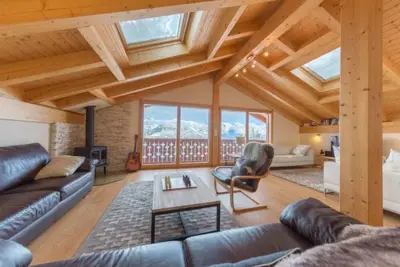 Image de Chalet Nid Blanc wood burning hottub by Interhome
