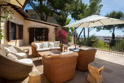 Image de Villa Bonavista in Portals Nous. Private pool, exclusive views