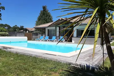 Image de Villa familiale avec piscine chauffée - 6 pers.