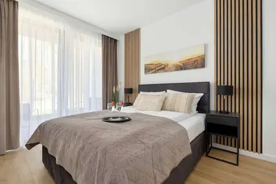 Image de Apartment with Rooftop Pool | Air Conditioning, Terrace, Parking