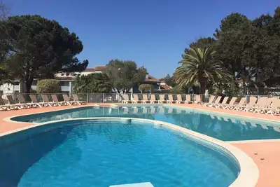 Image de Appartement « Résidence » avec piscine partagée, terrasse privée et Wi-Fi