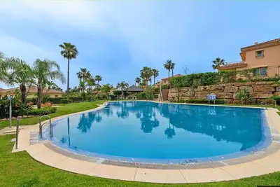 Image de Maison de vacances « Villa Flamencos » avec vue sur la montagne, Wi-Fi et climatisation