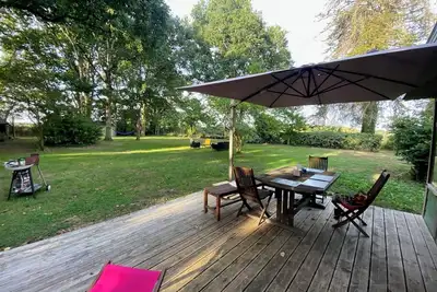 Image de maison de charme entre mer et campagne