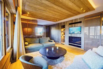 Image de Chalet Alpin Moderne climatisé 4br/7p - Megève