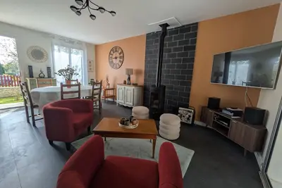 Maison paisible à Éole - 6 pers.