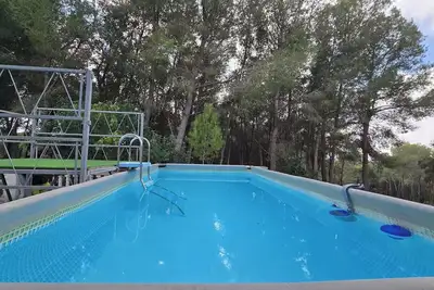Image de Finca rural con piscina para grupos grandes