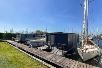Image de Magnifique bateau à Wolphaartsdijk avec vue sur la mer depuis la maison