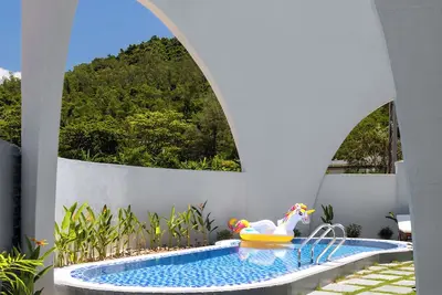 Image de Terra Calm Villa: Private Arched Villa – Minimalist Forest & Sea Retreat