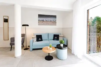 Image de MEERholung apartment 1. 4 with balcony and walking distance to the beach for 4 people