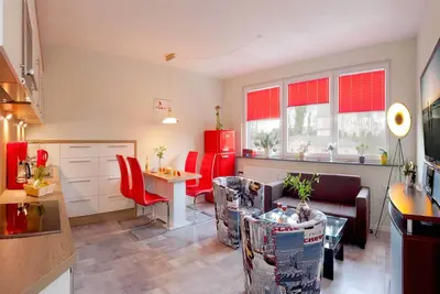 Image de Vacation apartment near the beach in Zinnowitz with roof terrace