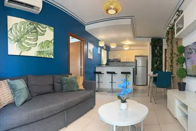Image de Cozy 1-bedroom apartment in charming area of Piantini in Santo Domingo with Ac,