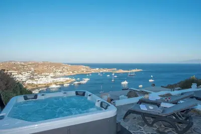 Image de Mykonos Psarou Place, Seaview with Private Jacuzzi