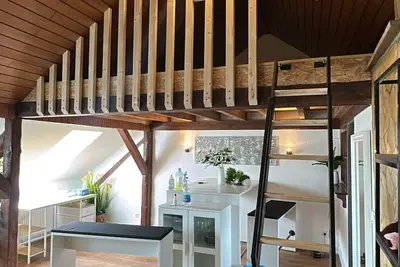 Image de Top floor apartment near the old town & Nuremberg trade fair