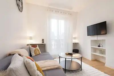 Image de Vue sur le Sacré-Coeur, 2 min de Paris, Netflix & Cosy