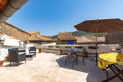 Image de La Maison Bleue d'Oupia -  Avec grande terrasse